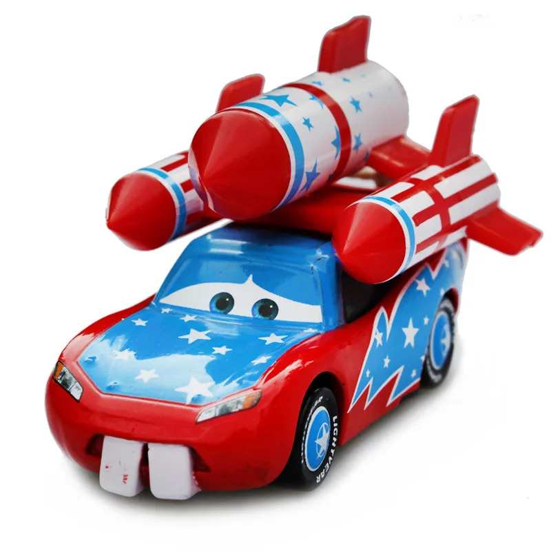Disney Pixar Cars 2 3 Daredevil Lightning McQueen металлическая литая под давлением игрушечная машина из сплава модель для детей подарок 1:55 брендовые игрушки