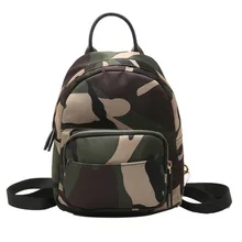 Women Backpack Waterproof Nylon Lady Women’s Backpack Female Casual Travel Bags Mochila Feminina School Bags Camouflage Rucksack