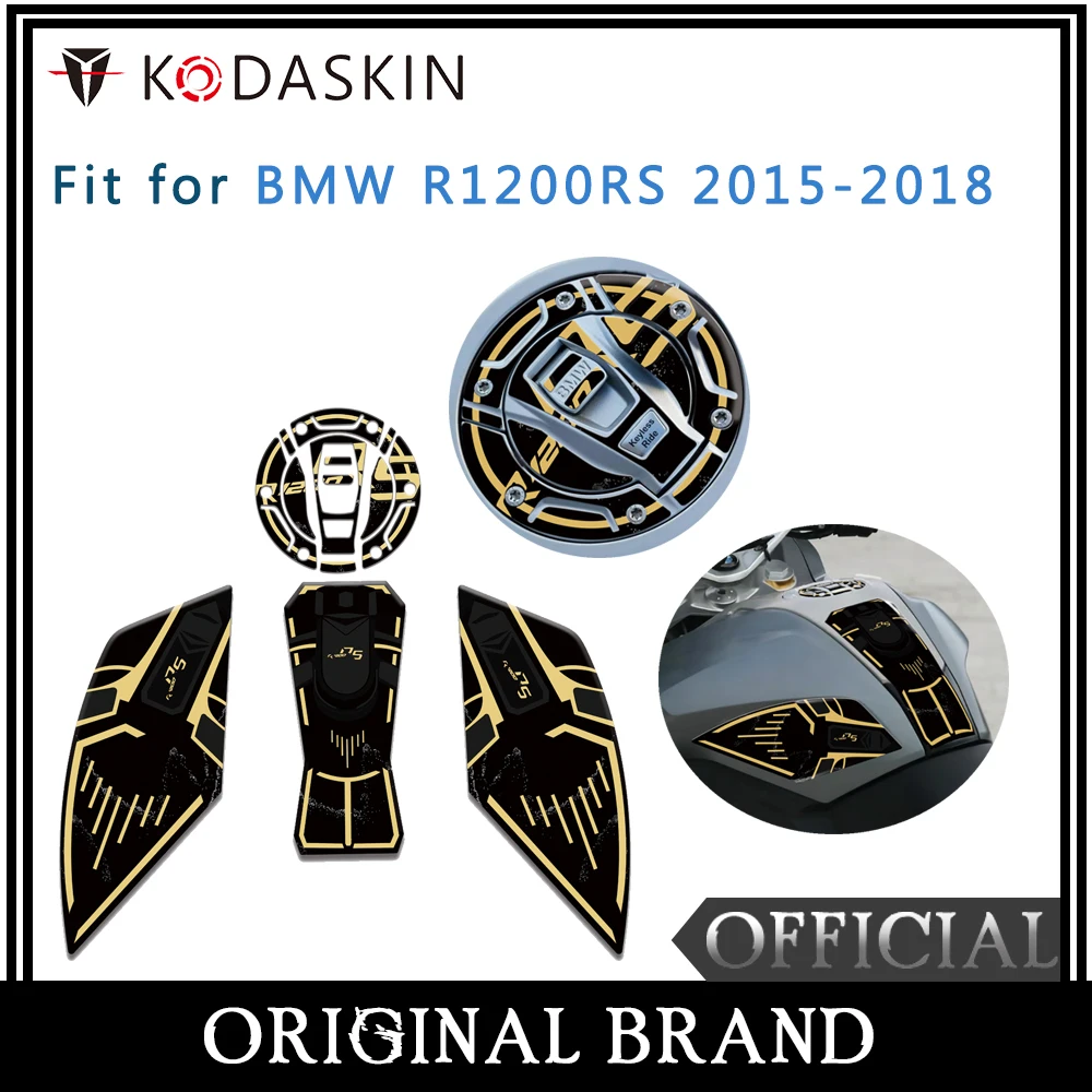 

KODASKIN Fuel Tank Cap Sticker Fish Sticker Sticker Fit For BMW R1200RS After 2015