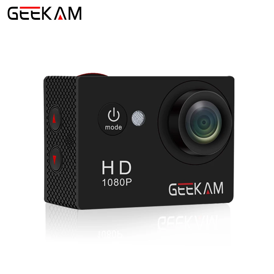 Оригинальная Экшн-камера GEEKAM A9 1080P15fps 720P HD для занятий спортом на открытом воздухе, профессиональная Водонепроницаемая мини-камера go Mini camaras deportivas, велосипедная видеокамера