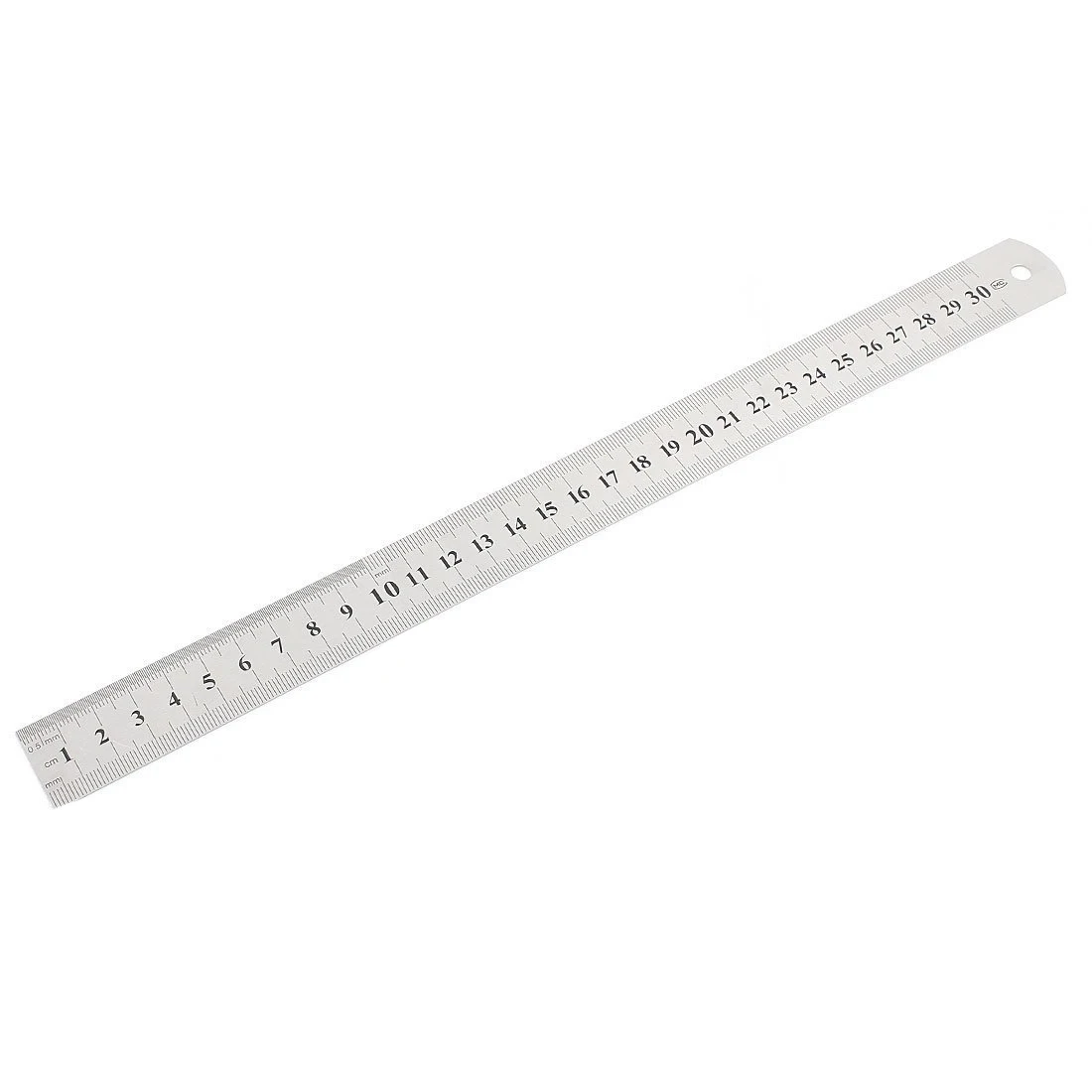 New Double Sided Stainless Steel Measuring Ruler 12 Inch 30cm Metric 2