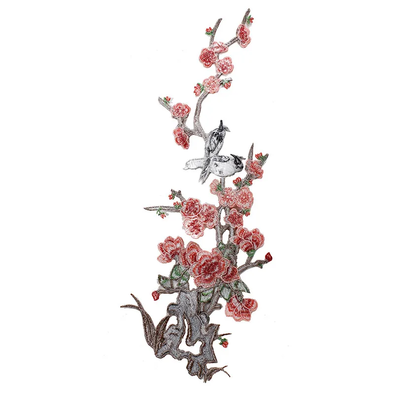 10 шт. Кружевная аппликация с цветочной вышивкой T2026|fabric flowers for clothing|fabric in new yorkfabric