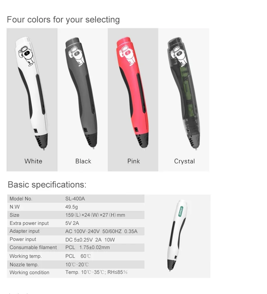 SUNLU SL-400A 3D PEN (16)