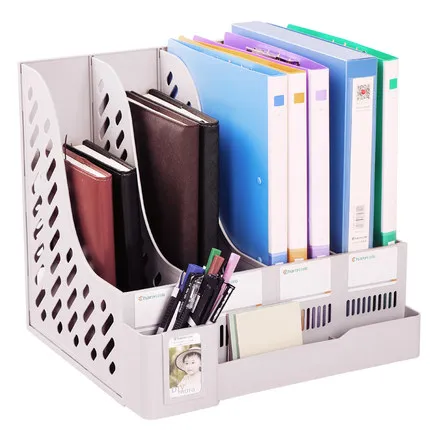 Офисный стол файл Органайзер держатель для документов А4 ящик для папок Многофункциональный пластиковый органайзер для файлов, папок