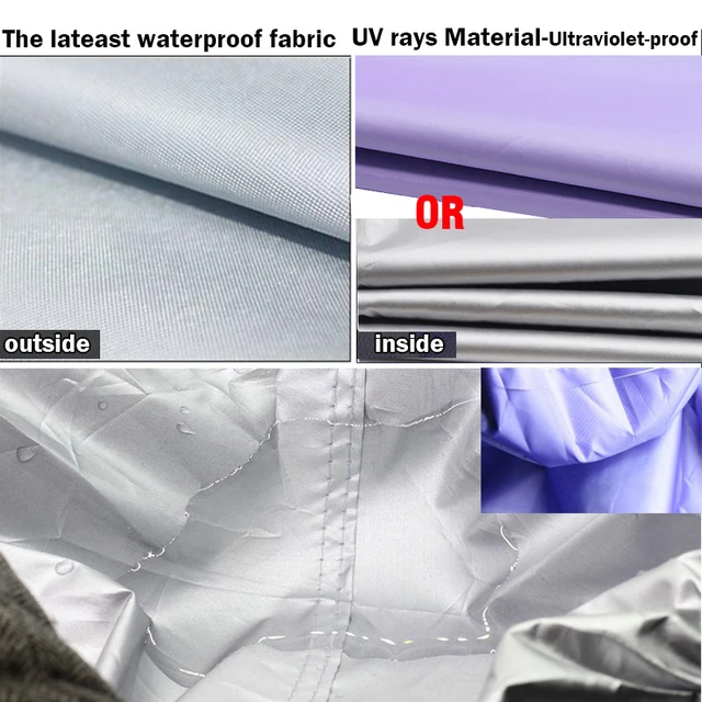 Buildreamen2 Car Cover Anti-UV Sun Shield Rain Snow Protector