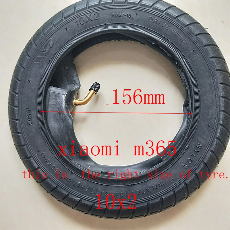 

10 Inches Xiaomi Mijia M365 Electric Scooter Tire New Version Tyre Inflation Wheel Tyre out&inner tire for Xiaomi M365 Scooter