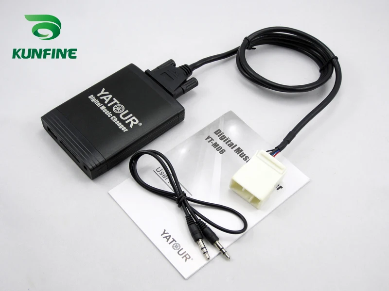 Автомобильный цифровой музыкальный адаптер Переходник USB SD Aux MP3 интерфейс