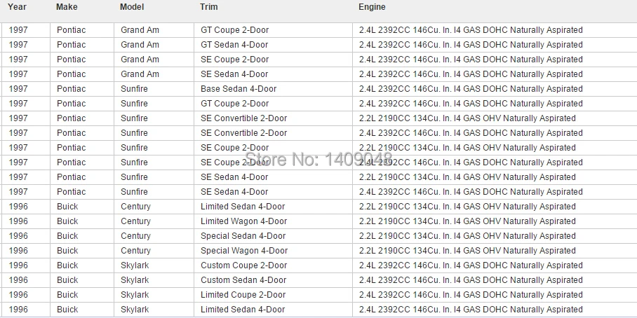 Клапан EGR для B uick, C hevrolet, O ldsmobile OEM 12578036 EGV543 17096100 17096306 17113712 2145060