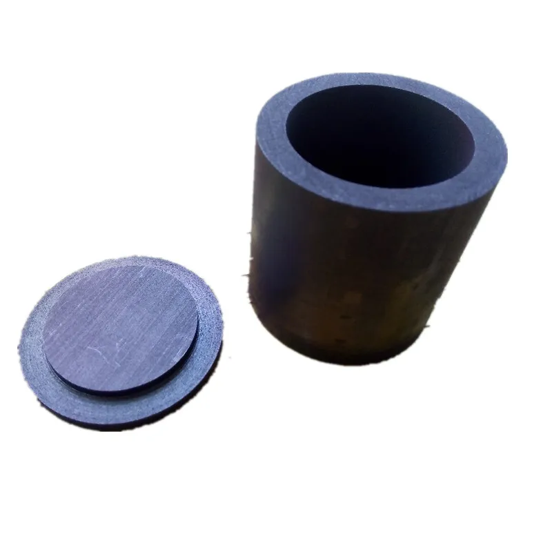 С крышкой Dia30x H60mm высокой чистоты графитовый тигель используется ...