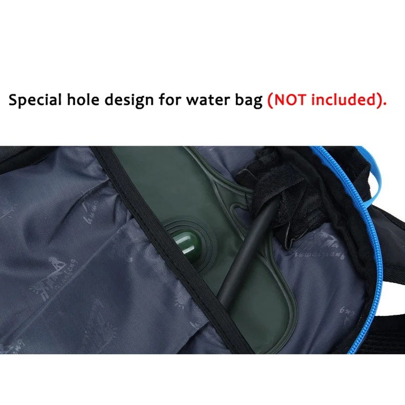 HU WAI JIAN FENG 8L водонепроницаемый велосипедный рюкзак, мужская женская сумка для воды для горного велосипеда, нейлоновый рюкзак для велоспорта, туризма, кемпинга, гидратации