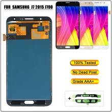 100% Tested AAA LCD Display For Samsung Galaxy J7 2015 J700 J700F J700H Screen Touch Digitizer Assembly LCD Replacement Adhesive 100% Tested AAA LCD Display For Samsung Galaxy J7 2015 J700 J700F J700H Screen Touch Digitizer Assembly LCD Replacement Adhesive