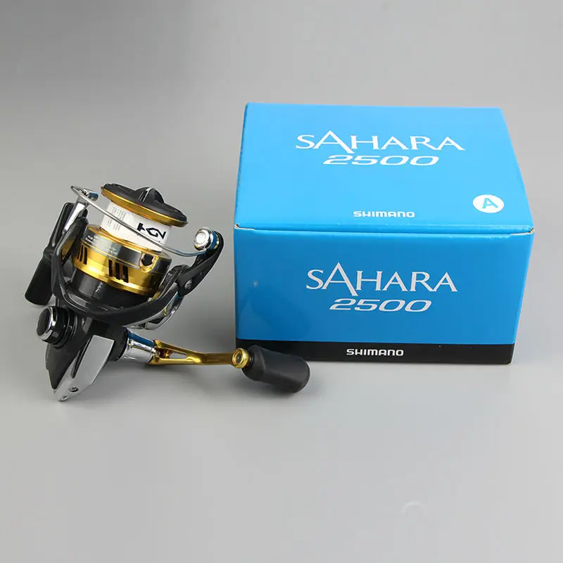 100% оригинальная спиннинговая катушка Shimano SAHARA 2500HGS C3000HG 4 + 1BB мощная Hagane Gear