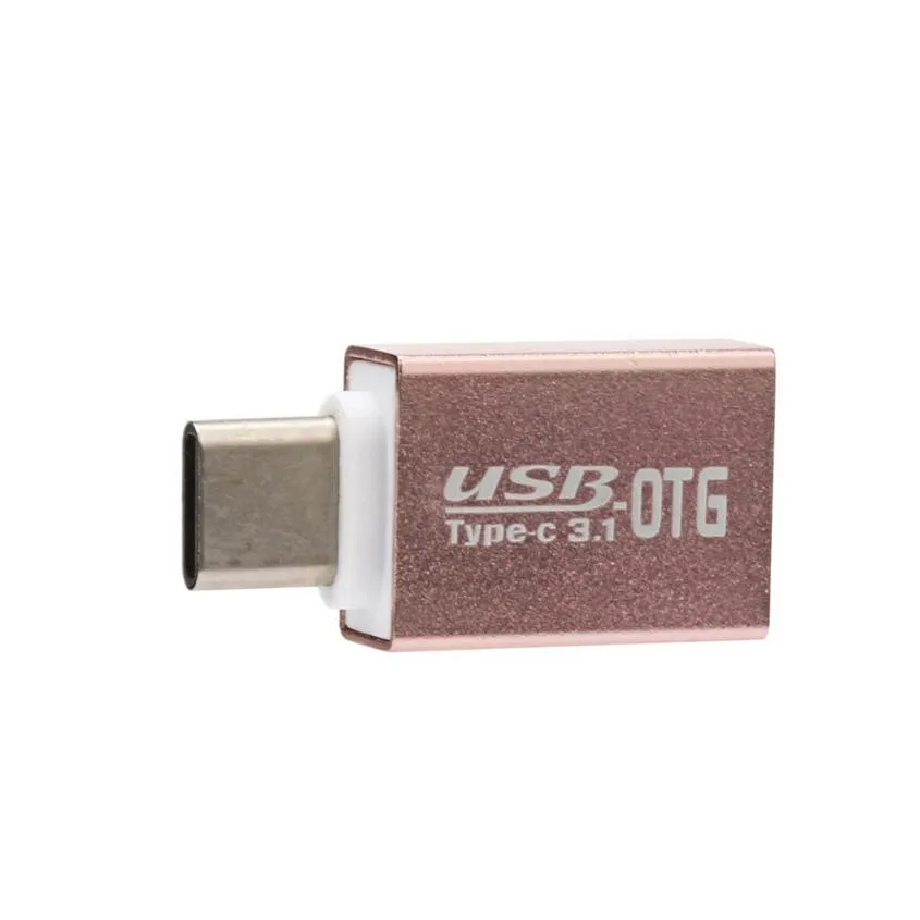 USB к USB-C Тип C USB 3,1 данных OTG адаптер для Oneplus Three/OnePlus 3T высокого Скорость Сертифицированный Аксессуары для мобильных телефонов