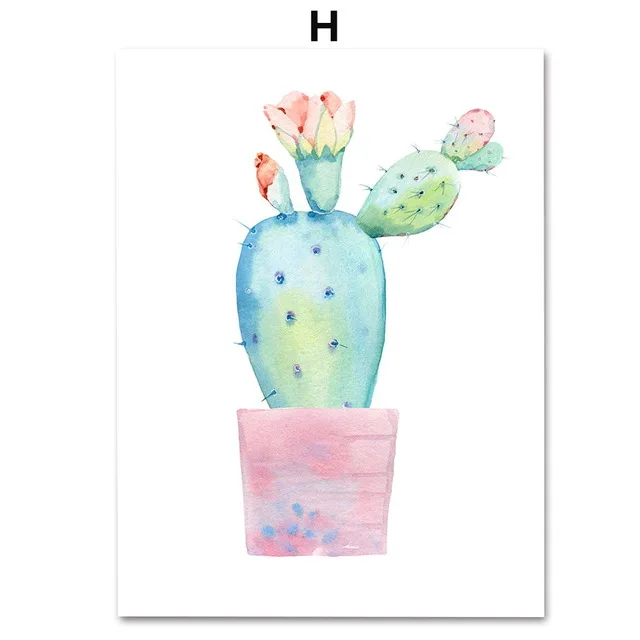 AFFLATUS-Potted-Cactus-Canvas-Painting-Wall-Art-Posters-And-Prints-Nordic-Poster-Watercolor-Wall-Pictures-For.jpg_640x640 (7)