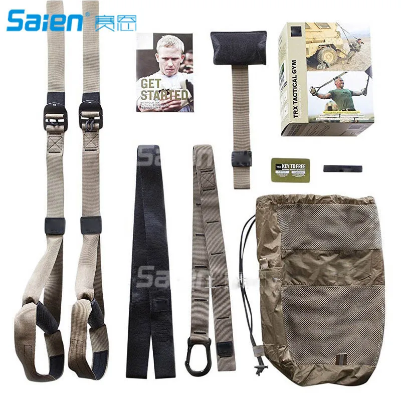 

T4 Training - Suspension Trainer Basic Kit + Door Anchor, Complete Full Body Workouts Kit for Home and on the Road