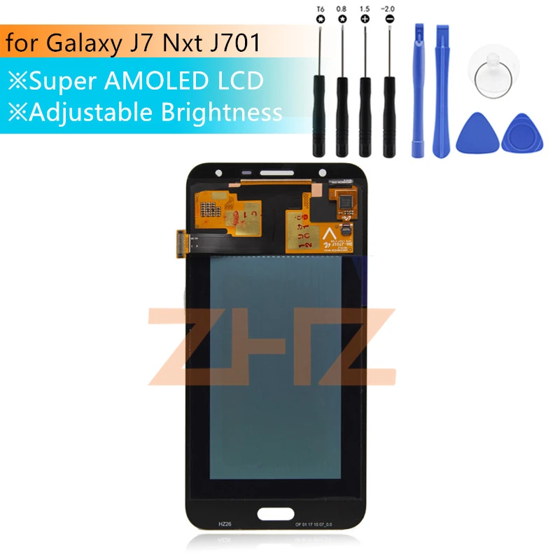 Для Samsung Galaxy J7 Nxt J701F ЖК-дисплей кодирующий преобразователь сенсорного экрана в