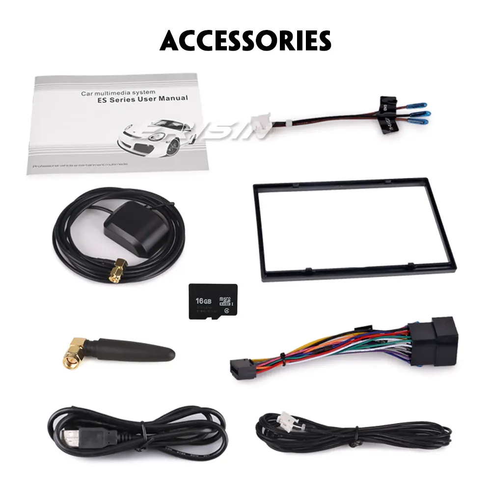 Excellent Erisin ES4836U 6.2 inch car dvd player android 9.0 2G RAM PX30 DAB OBD WIFI 3G for universal cars 3