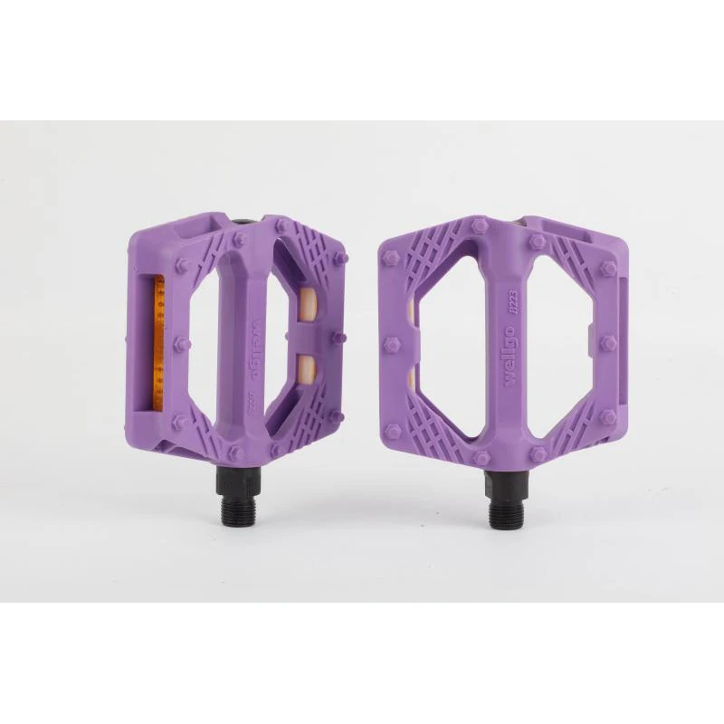 Wellgo Platform Pedals MTB BMX Road Bike Bicycle Fixed Gear US SELLER PURPLE