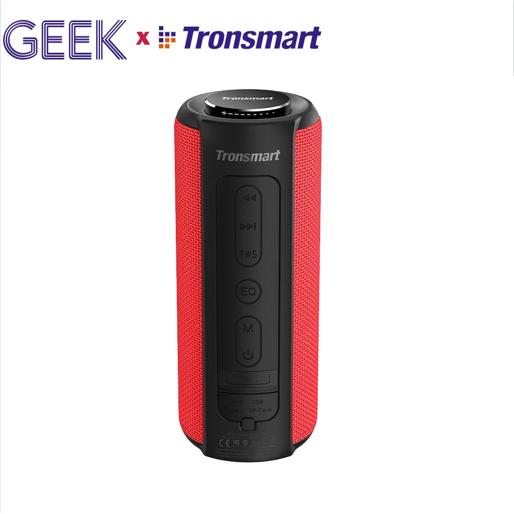 Tronsmart Element T6 Plus 40 Вт TWS SD TF портативный Bluetooth динамик IPX6 Водонепроницаемый Открытый