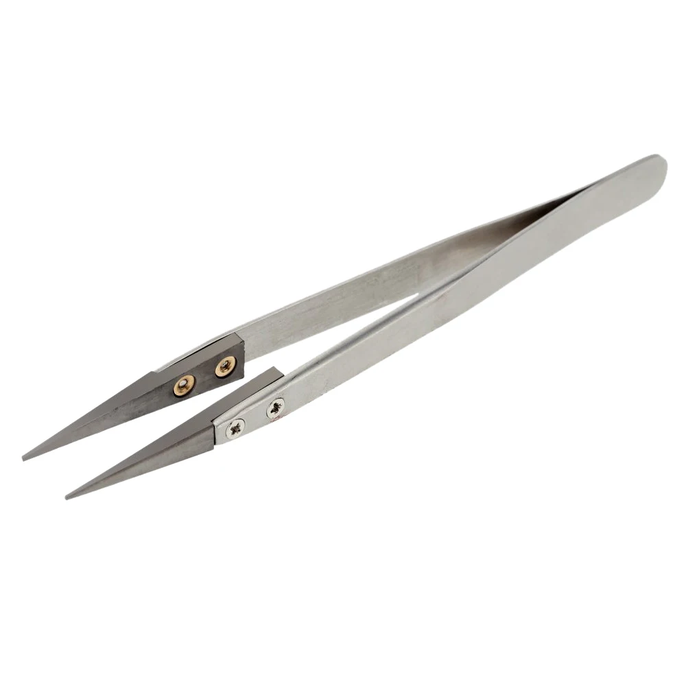 Tweezers ceramic tweezers with stainless steel handlein Industrial