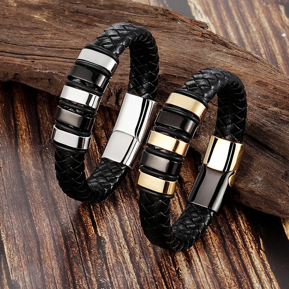 2019 New Classic Fashion Jewelry Top Sale Genuine Leather Bracelet For Men Women Hand Accessories Bangle Spacial Gift