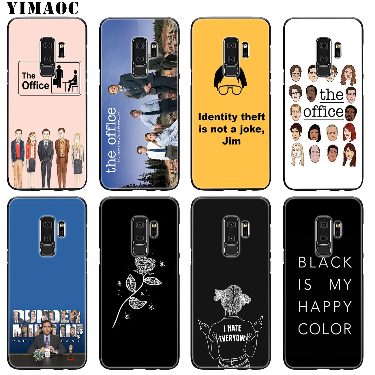 YIMAOC офисный Забавный Мягкий силиконовый чехол для телефона Samsung Galaxy S20 Ultra S10 Lite S9 S8