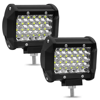 

4 inch 72W LED Car Working Light Work Lights Long Headlamp Vehicle Headlights for trucks forklifts Tractor SUV ATV Offroad