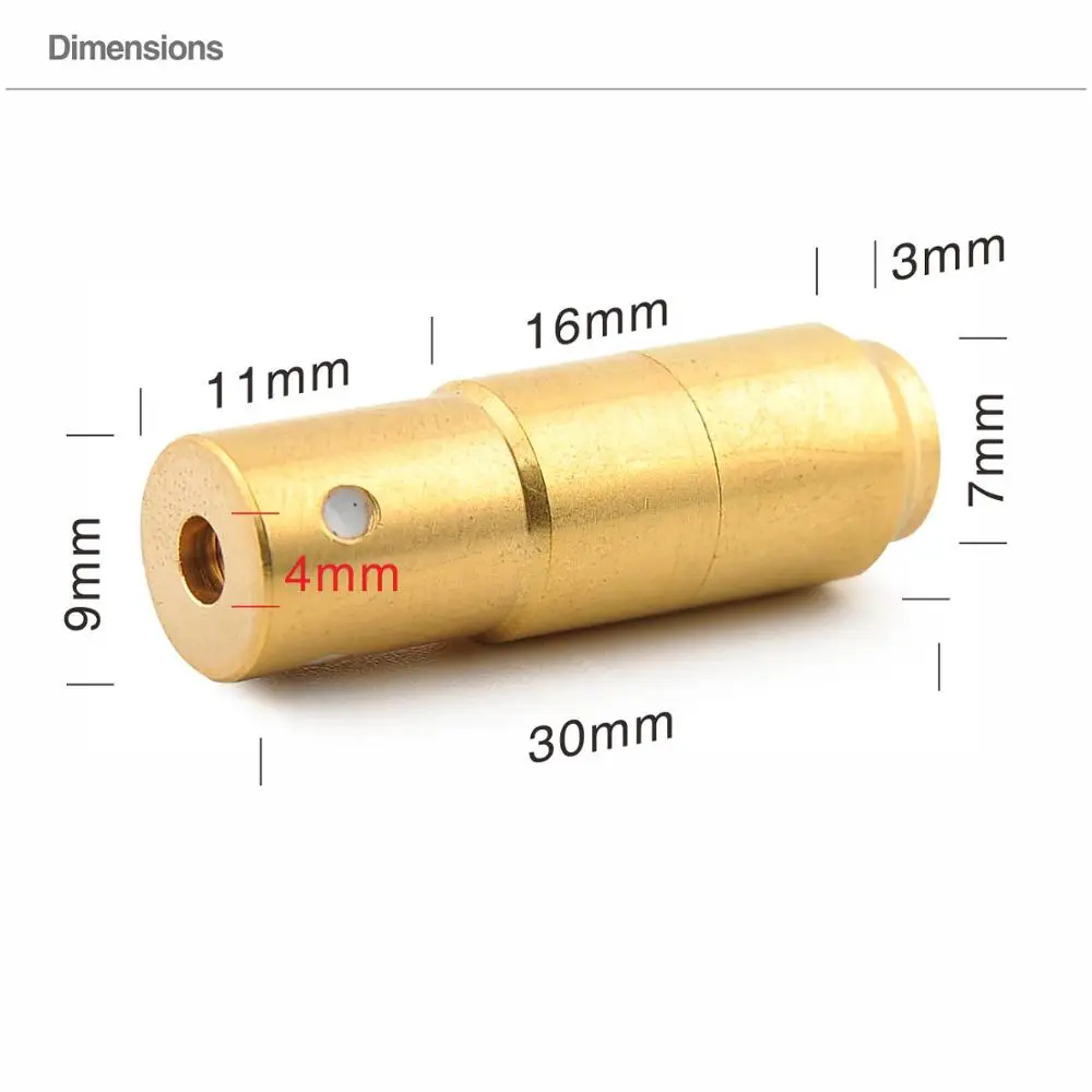 380ACP Лазерная тренировочная пуля, лазерная пуля, лазерный картридж для тренировки сухого огня и моделирования стрельбы, тренировочный картридж