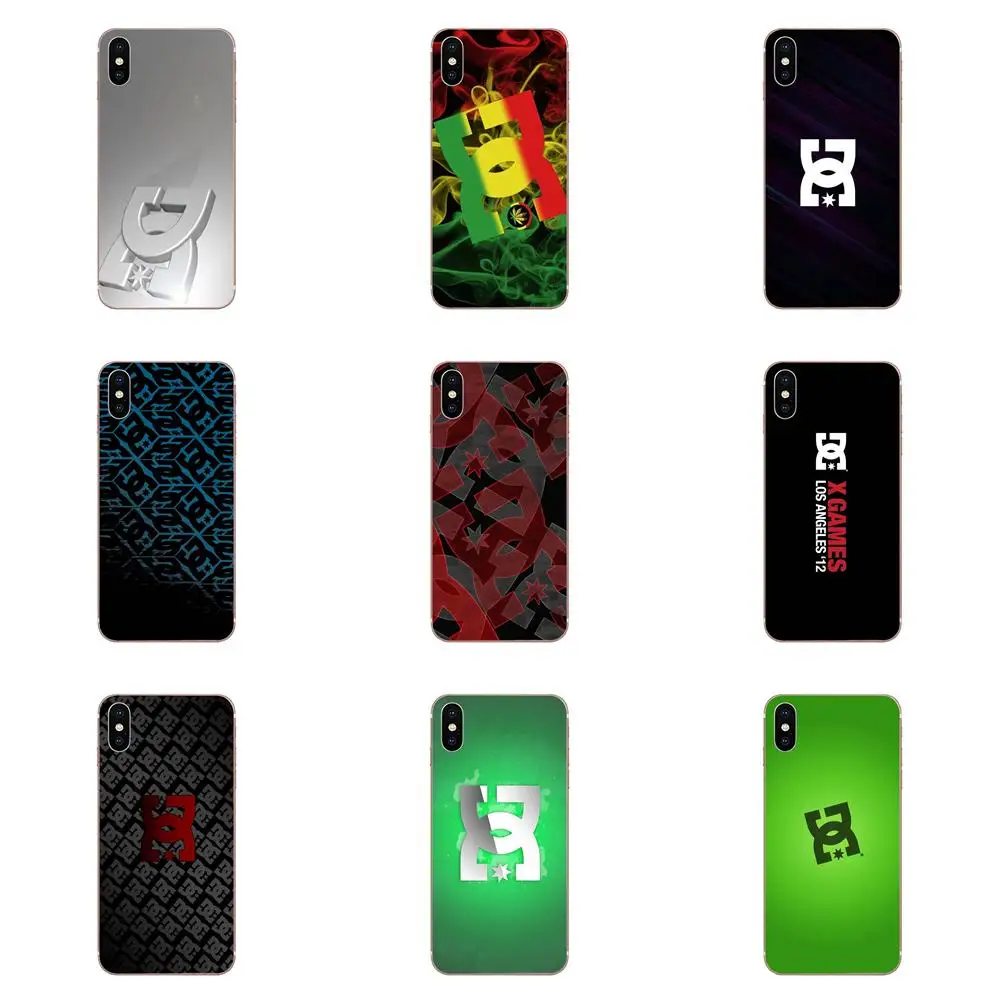 Мягкий модный чехол из ТПУ Stickerbomb Dc Skate Bmx новый для Apple IPhone X XS Max XR 4 4s 5 5C 5S SE 6 6S 7 8 Plus |