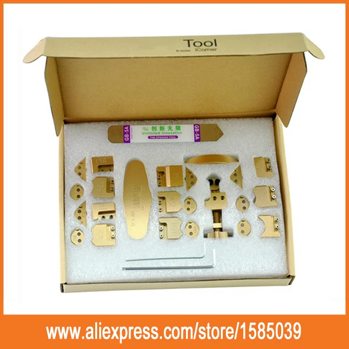 26 в 1 Gtool GB1100 ICorner Набор для IPod IPad IPhone 5 5S 6 6Plus 6S угловая боковина изгиб инструмент