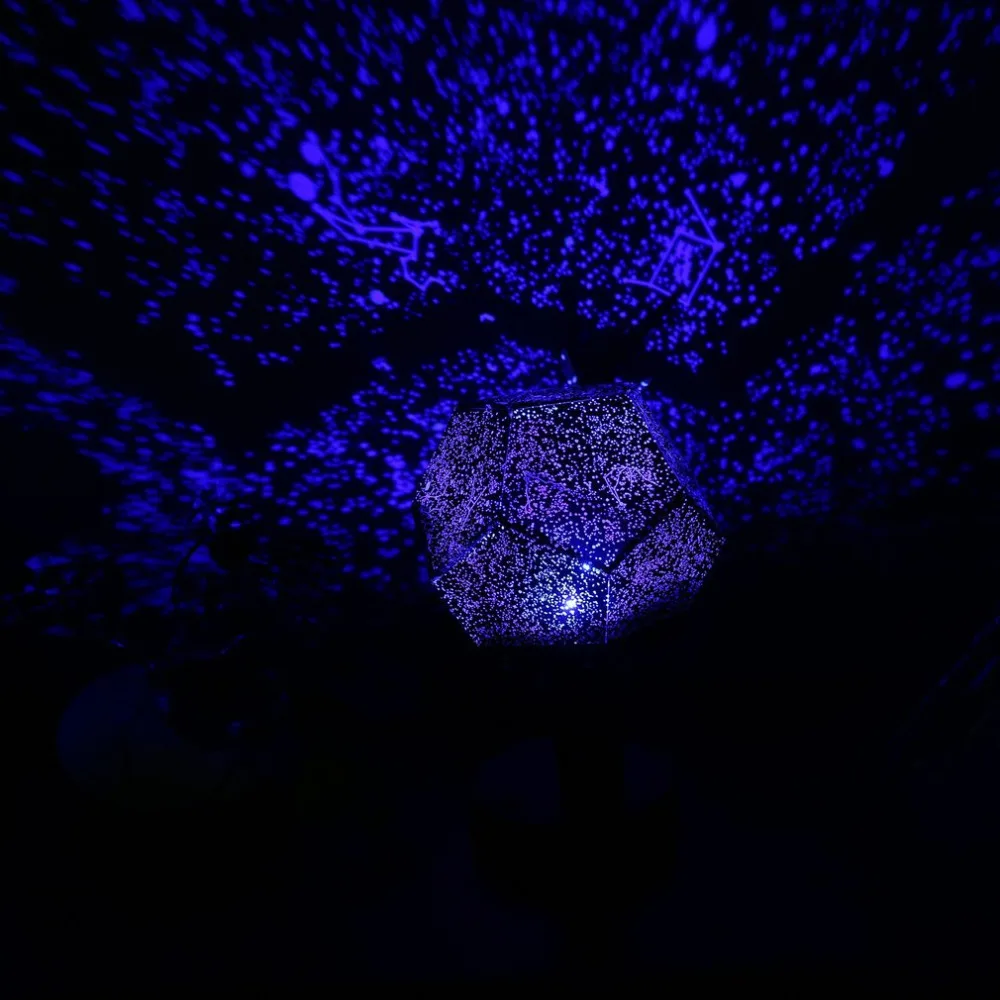 هبوط السفينة LED السماوية ستار كوزموس مليء بالنجوم السماء ليلة مصباح رومانسية كشاف ضوء أربعة مواسم الإسقاط الأزرق/الأرجواني أضواء