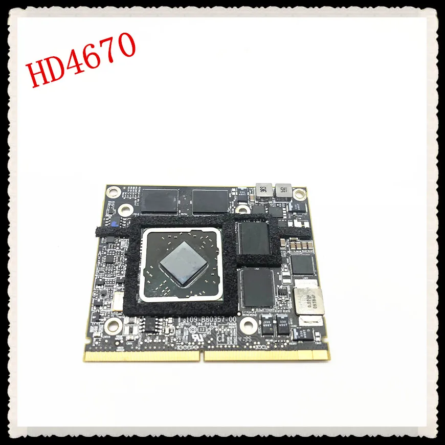 2010 2009 A1312 A1311 109-B80357-00 для Radeon HD 4670 HD4670 HD4670M 256 Мб чехол привода видеокарты |