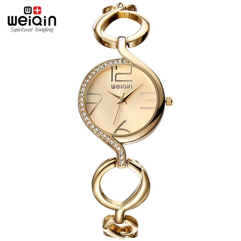 Prix pour WEIQIN Marque Nouveau Dames De Mode De Luxe Or Quartz Montres Femmes Célèbre Marque Strass Montres Relojes Mujer Montre Femme Prix pour WEIQIN Marque Nouveau Dames De Mode De Luxe Or Quartz Montres Femmes Célèbre Marque Strass Montres Relojes Mujer Montre Femme