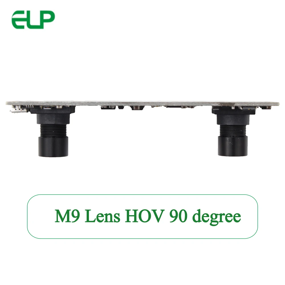 Веб камера ELP 2 мп Full HD 1080P AR0330 CMOS Aptina с двумя объективами USB для людей
