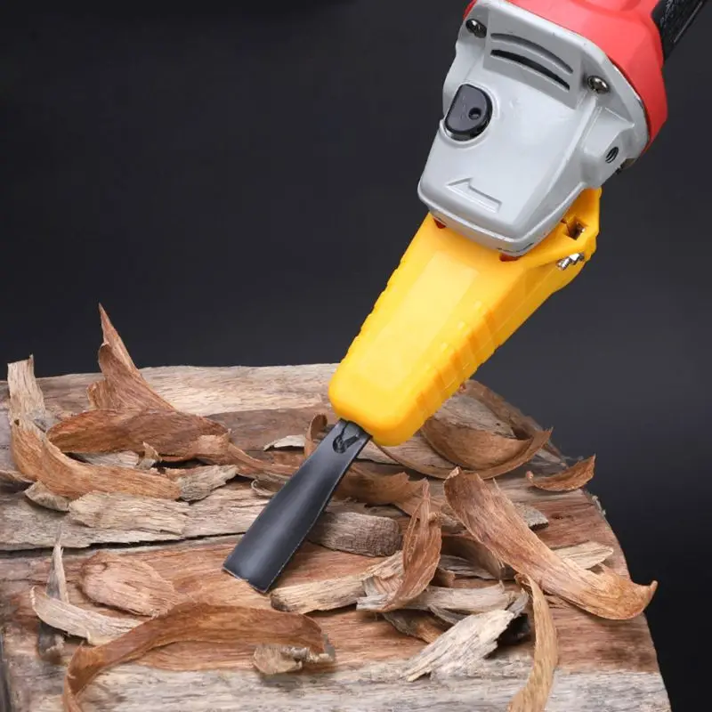 1 Set Electric Power Wood Carving Chisel Set For Angle Grinder Carpentry Woodworking Tool