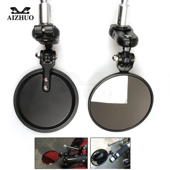 

For Honda CBR1000RR CBR250R CBR600RR CBR900RR Motorcycle Rearview mirrors universal motor Aluminum alloy Handlebar end mirrors