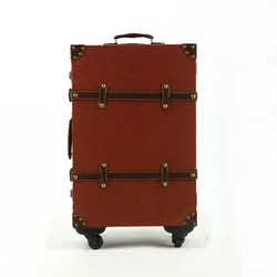 Мода Универсальный колеса тележки для багажа женский багажа окно пароля Ретро дорожная сумка, европейский Стиль 14 20 22 24 дюйма путешествия