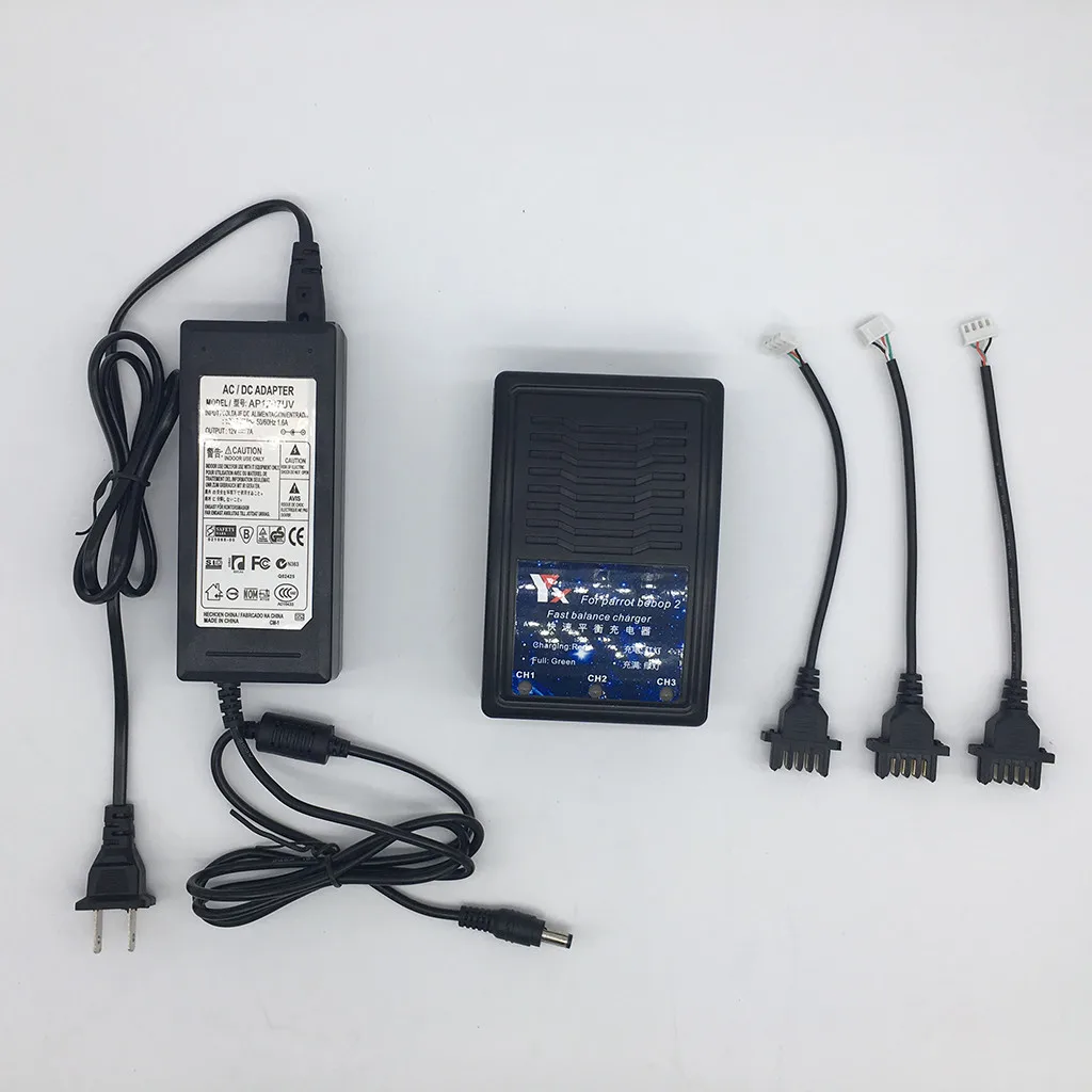 

HIINST 3 In 1 Battery Balance Charger For RC Parrot Bebop 2 Drone Quadcopter 19APR30 P35