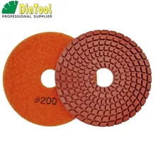 Best Price 200# Diamond flexible Wet polishing pad for stone, Dia 100mm, 8piece/set Best Price 200# Diamond flexible Wet polishing pad for stone, Dia 100mm, 8piece/set