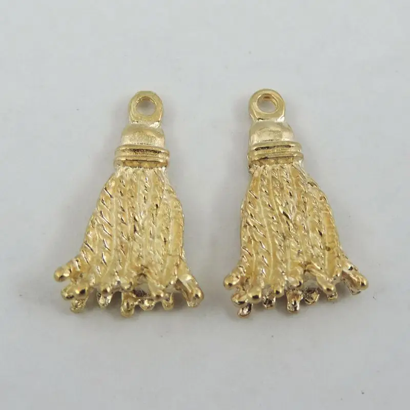 GraceAngie 20 шт золотой сплав Мода китайская культура стиль кисточка модель Besom