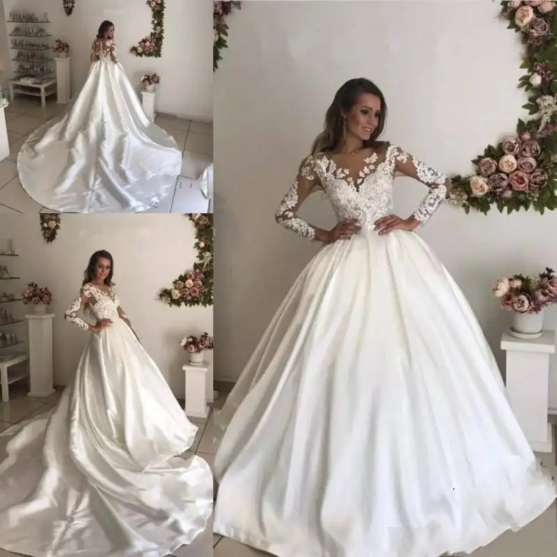 ZH2931G-2018-Newest-White-Ivory-Bridal-Weddin