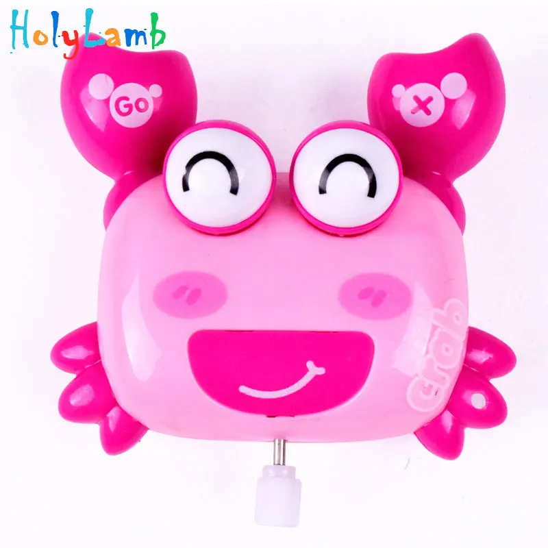 New Crab Cute Cartoon Animal Wind Up Toys Running Clockwork Classic Toy Newborn Spring Toy Random Color New Crab Cute Cartoon Animal Wind Up Toys Running Clockwork Classic Toy Newborn Spring Toy Random Color