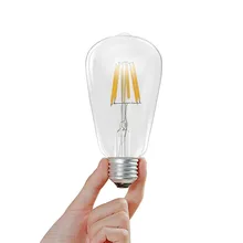 E14 Vintage Candle LED Filament Bulb E27 Retro Edison Lamp Light Globe Chandelier Lighting COB Home Decor Energy Saving Hot sale