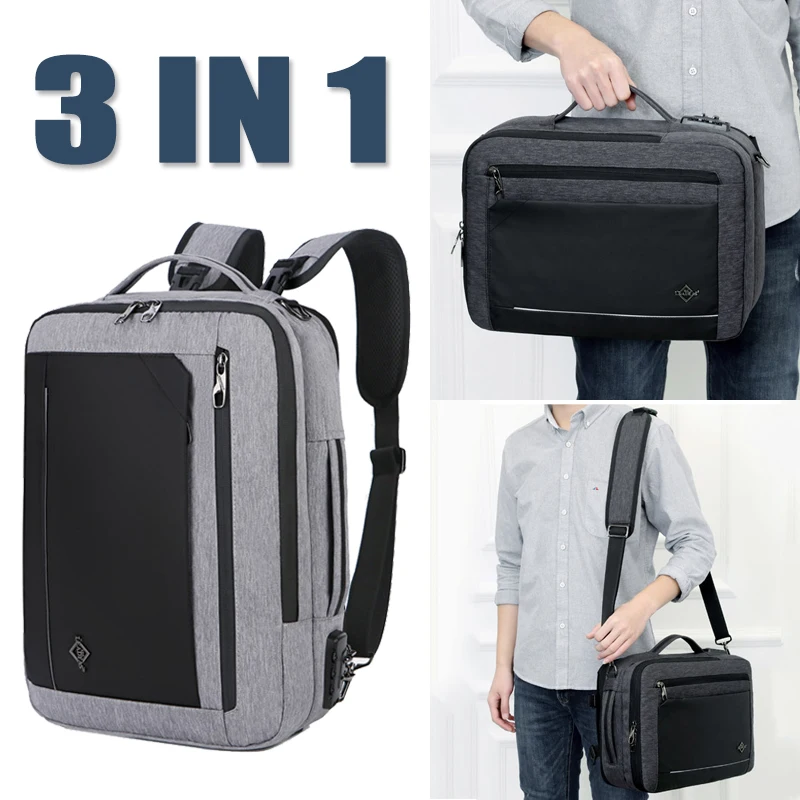 

Multifunction Men Male Laptop Backpack Shouer Bag 15.6 Notebook Business Bagpack Travel Backpacks Student School Anti Theft Bags