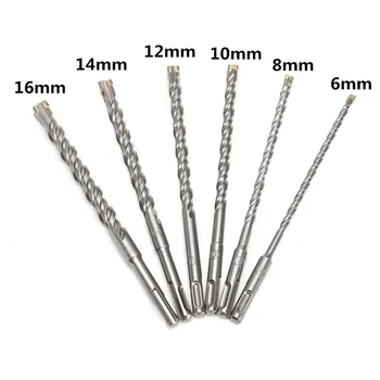 

Drill Bits Electric Hammer Tools Concrete Stone Hole Digger 6/8/10/12/14/16mm