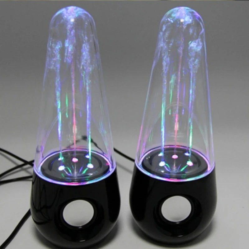 Dancing Water Speaker Active LED Light Music Fountain Portable Speakers