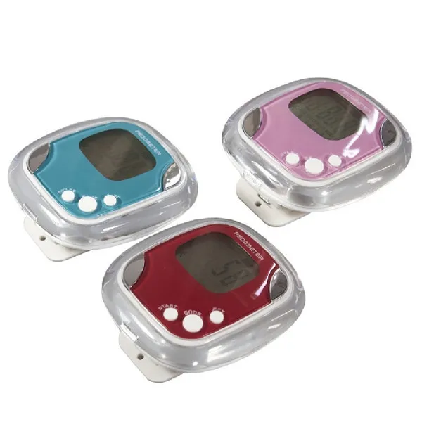 Multi Functional Pedometers Step Count Body Fat Index Detector/Clock