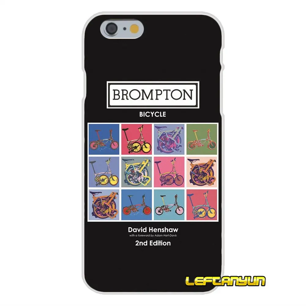 Для iPhone X 4 4S 5 5S 5C SE 6 6S 7 8 Plus Винтажные Аксессуары для велосипеда Brompton чехлы