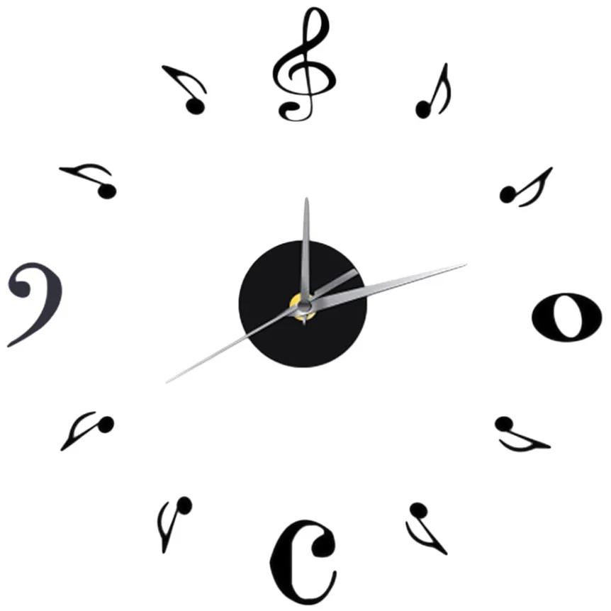 

DIY Acrylic Wall Clock Art 3D Mirror Decal Wall Stickers For Living Room Home Office Decoration for Background Wall 1205#