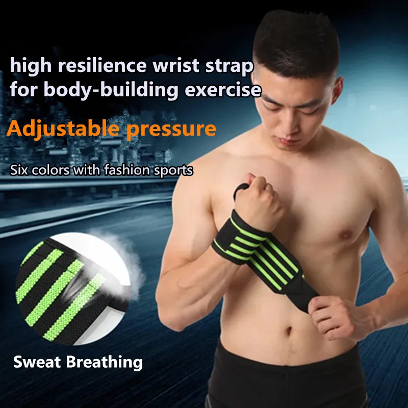 

Wristband di Sport di Formazione Professionale Bande Mano Supporto per Il Polso Cinghie Avvolge Guardie Per Palestra Fitness